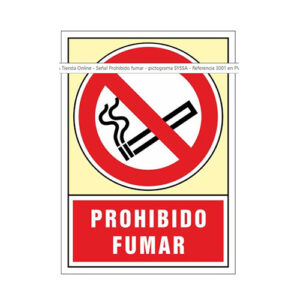 SEÑALIZACIÓN PROHIBIDO FUMAR SYSSA 3001